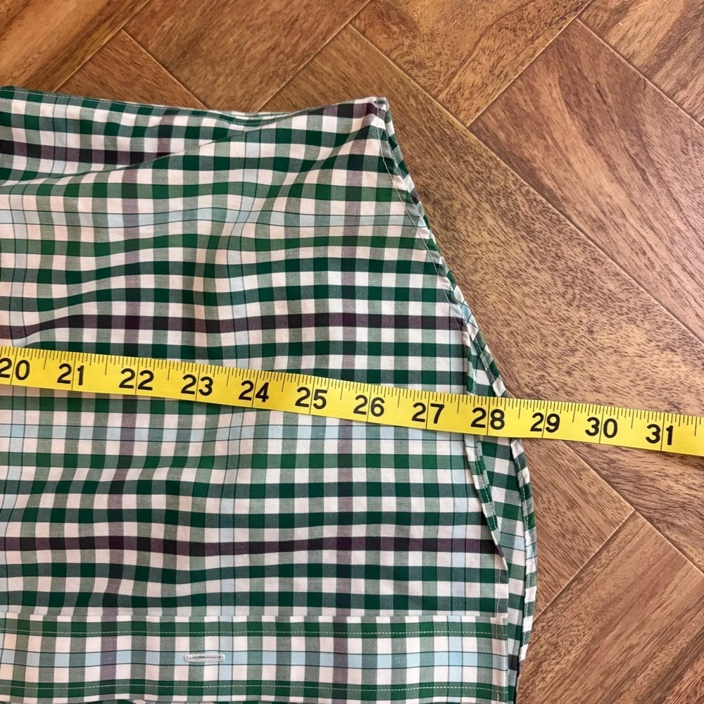 Banana Republic Mens Medium Green long sleeve Dress Shirt Button fall Work